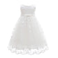 Glamulice White Baby-Girls Newborn Satin Baptism Dress Elegant Lace Cap Flower Christening Gown 0-6 Infant Formal Party Wedding