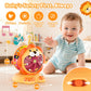 Alphabet Learning Toys for Toddlers 1-2 Year Old, Lion Spin and Sing ABC Letter Interactive Toys with Lights Sound, Musical Educ