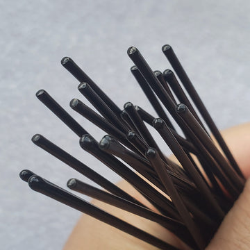 Hairpins For Bun Rocst Bobby Pins Clips For Ballet Woman Girl Hairdressing Salon (2 Inch, Brown12Pcs) (Blonde, 3 Inch (Pack Of 2