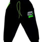 IndiWeaves Regular Fit Cotton Printed Girls Pyjamas Set Black