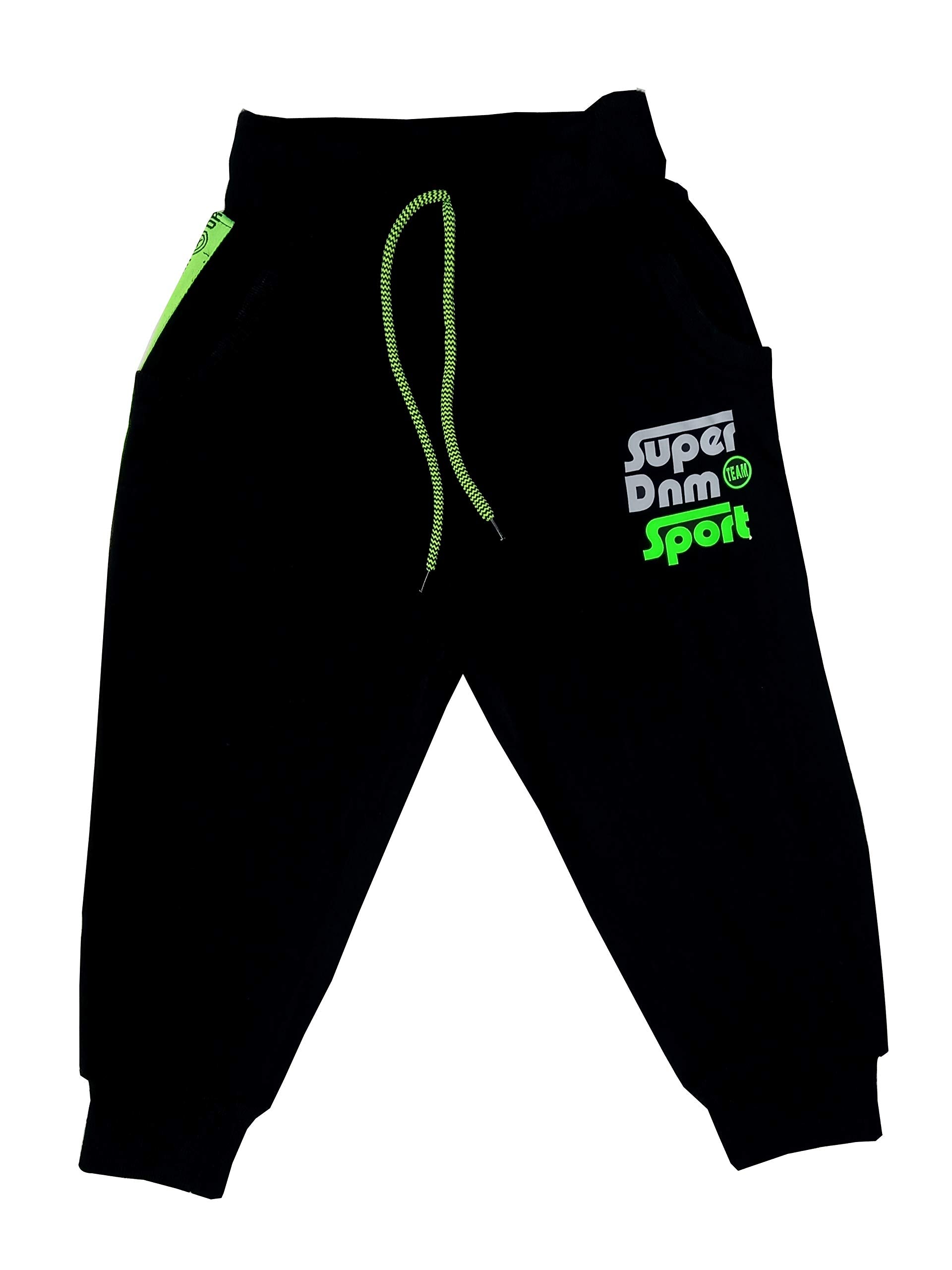 IndiWeaves Regular Fit Cotton Printed Girls Pyjamas Set Black