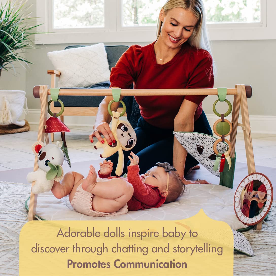 Tiny Love Boho Chic Gymini With Mirror And Detachable Toys, Wall Mount, Developmental Gym And Playmat For Babies, Newborns, And