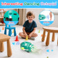 Dancing Squid Baby Toy, Dancing Octopus Tummy Time Toys for Toddlers, Infant Crawling Walking Baby Toys with Music & Light for 3