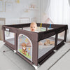 Baby Playpen,49.2  49.2 Play Pens for Babies and Toddlers,Equipped with Breathable Mesh, Safety Anti Fall Door, Suitable for Ind