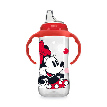Nuk Disney Large Learner Spill Proof Sippy Cup, Minnie Mouse, 10 Oz 1Pack - Bpa Free, Spill Proof Sippy Cup