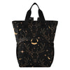 senya Diaper Bag Backpack, Golden Deer Skull Multifunction Travel Bag for Moms Dads