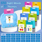 KILOGOGRAPH Bilingual English Flash Cards - Mandarin Talking Flash Cards, 510 Sight Words 31 Themes, Pocket Speech for Toddlers