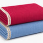 Varniya Lifestyles Organic Muslin Baby Swaddle Blanket Set  100% Cotton, 47x39 Inch, Pack of 2, Soft & Breathable  Blissful Bl