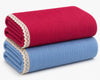 Varniya Lifestyles Organic Muslin Baby Swaddle Blanket Set  100% Cotton, 47x39 Inch, Pack of 2, Soft & Breathable  Blissful Bl
