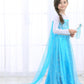 Girls Princess Elsa Dress Costume - Halloween Birthday Party Dress Up For Toddler Girl Kids 3T 4T 5T 6T 7T 8T