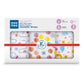 Mee Mee 100% Muslin Cotton Swaddle Wrapper Set (Pack Of 3) | Soft, QuickDrying & Highly Absorbent Baby Blanket Towel | Printed 