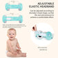 Lysian Aqua Baby Ear Muffs Noise Cancelling Headphone For Infants With Elastic Headband, Hearing Protection Kid Earmuffs For Sle