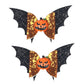 Love Sweety Baby Rose Halloween Headband Infant Pumpkin Hairband Bow Hair Clips (2Pcs Bat Pumpkin)
