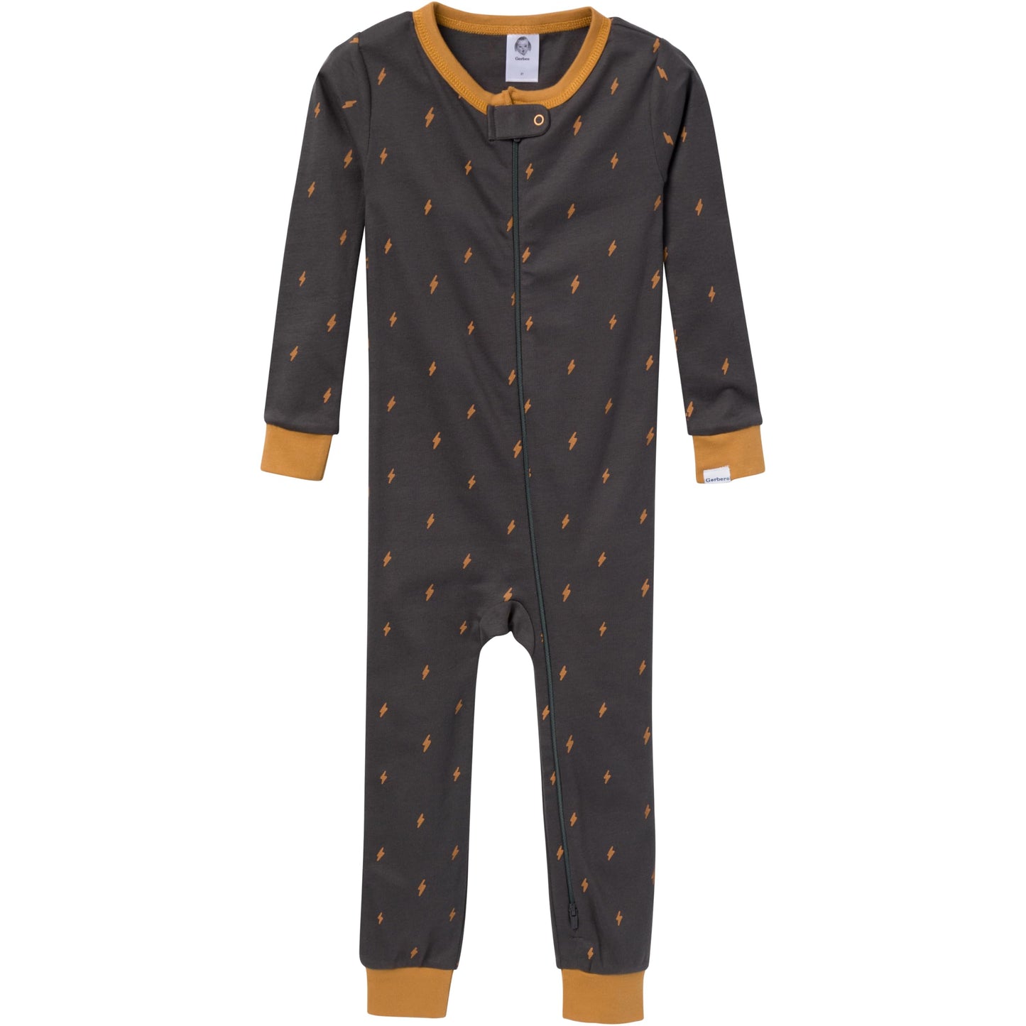 Gerber Baby-Boys 3-Pack Snug Fit Footless One-Piece Cotton Pajamas, Music