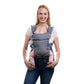 You+Me 4In1 Convertible Baby Carrier With 3D Cool Air Mesh  Heather Grey  Wear With A Newborn As Small As 8 Lbs, And Infants
