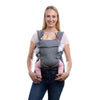 You+Me 4In1 Convertible Baby Carrier With 3D Cool Air Mesh  Heather Grey  Wear With A Newborn As Small As 8 Lbs, And Infants