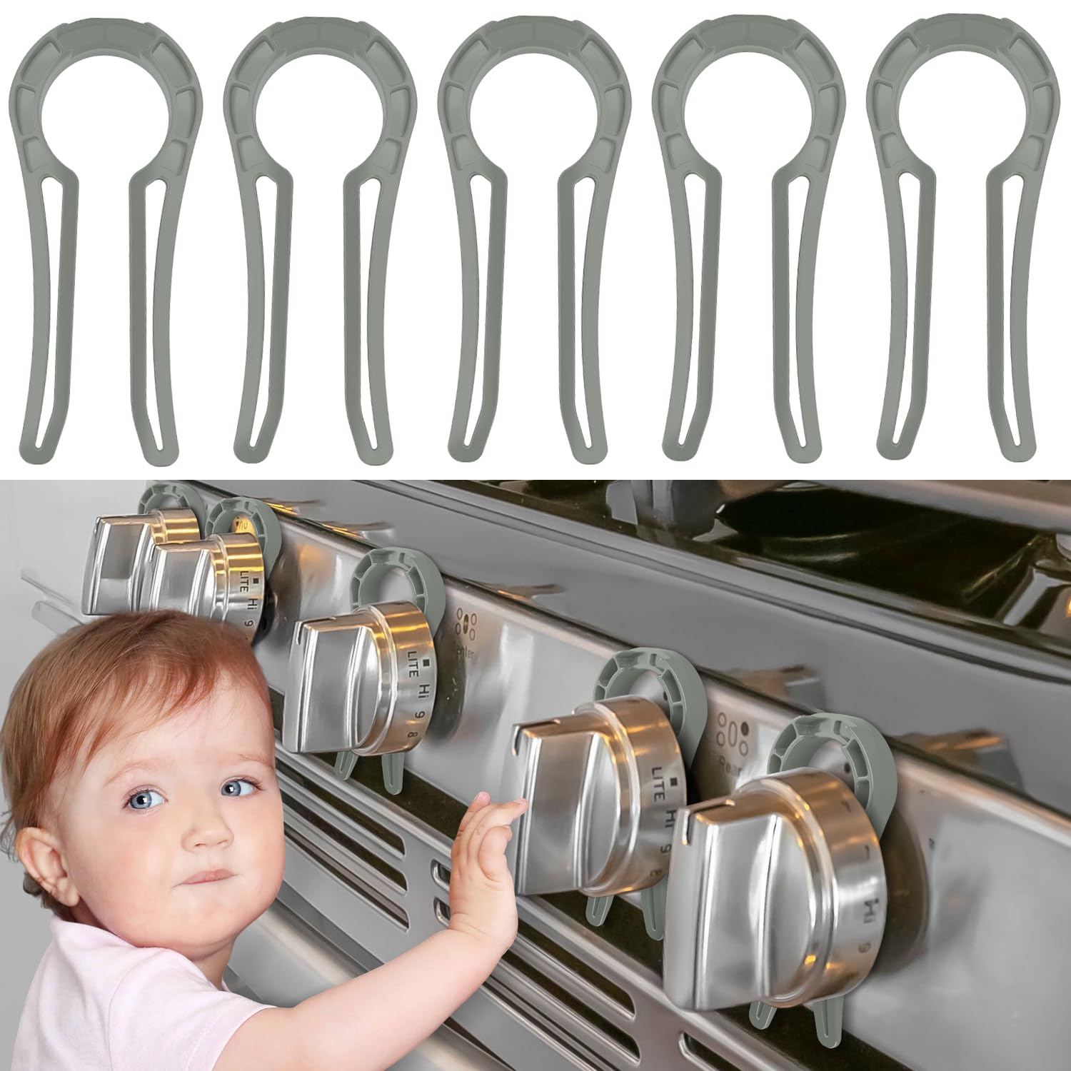 Stove Stoppaz Gas Stove Knob Locks Protecting Kids And Pets; Oven Knob – Cutebab WBCBBB0DKSTHHJ4