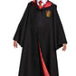Disguise Harry Potter Gryffindor Robe Deluxe Childrens Costume Accessory, Black & Red, Kids Size Large (10-12)