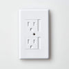 Mommy'S Helper Safe Plate Self Closing Electrical Outlet Covers, Baby Proofing Safety Wall Socket Plate, Automatic Sliding Cap C