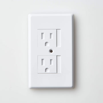 Mommy'S Helper Safe Plate Self Closing Electrical Outlet Covers, Baby Proofing Safety Wall Socket Plate, Automatic Sliding Cap C