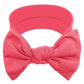 Babygiz Baby Girl Headbands-Infant,Toddler Cotton Handmade Hairbands With Bows Child Hair Accessories (Hot Pink)