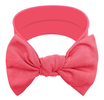 Babygiz Baby Girl Headbands-Infant,Toddler Cotton Handmade Hairbands With Bows Child Hair Accessories (Hot Pink)