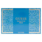 Guess Seductive Blue by Guess for Women - 4 Pc Gift Set 2.5oz EDT Spray, 3.4oz Body Lotion, 0.5oz EDT Spray, Pouch