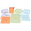 Easy Baby - Diaper, Bottle, And Supplies - Organizer Pouches And Changing Pad - Change, Feed, Dress, And Clean Me (8 Pack Laguna