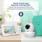 Babysense Baby Monitor With 2 Cameras And Audio 4.3', Non Wifi Baby Monitor, Dual Split Screen, Portable Double Sleep Video Mon