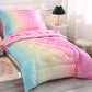 Wowelife 4 Piece Toddler Bedding Sets For Girls Pink Toddler Girl Bedding Set Toddler Bed Sets Stars Princess Toddler Bed Comfor