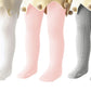 Century Star Baby Tights Toddler For Girls Solid Knit Socks Soft Cotton Infant Leggings Warm Stockings Newborn Pants 3-Pink Whit