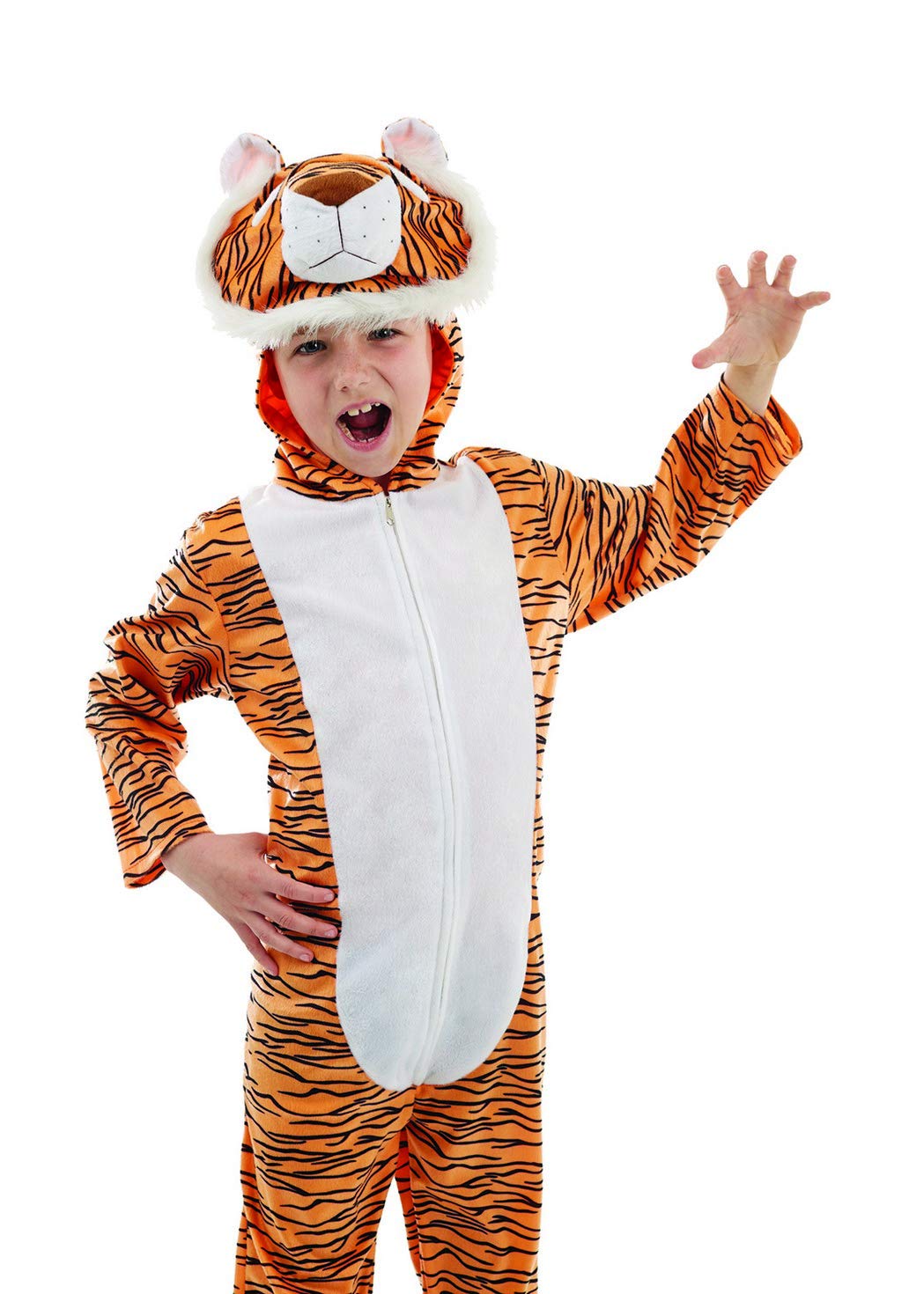 Fun Shack Tiger Costume Kids, Tiger Costume Boys, Girls Tiger Costume, Tiger Costume For Boys, Youth Tiger Costume Small