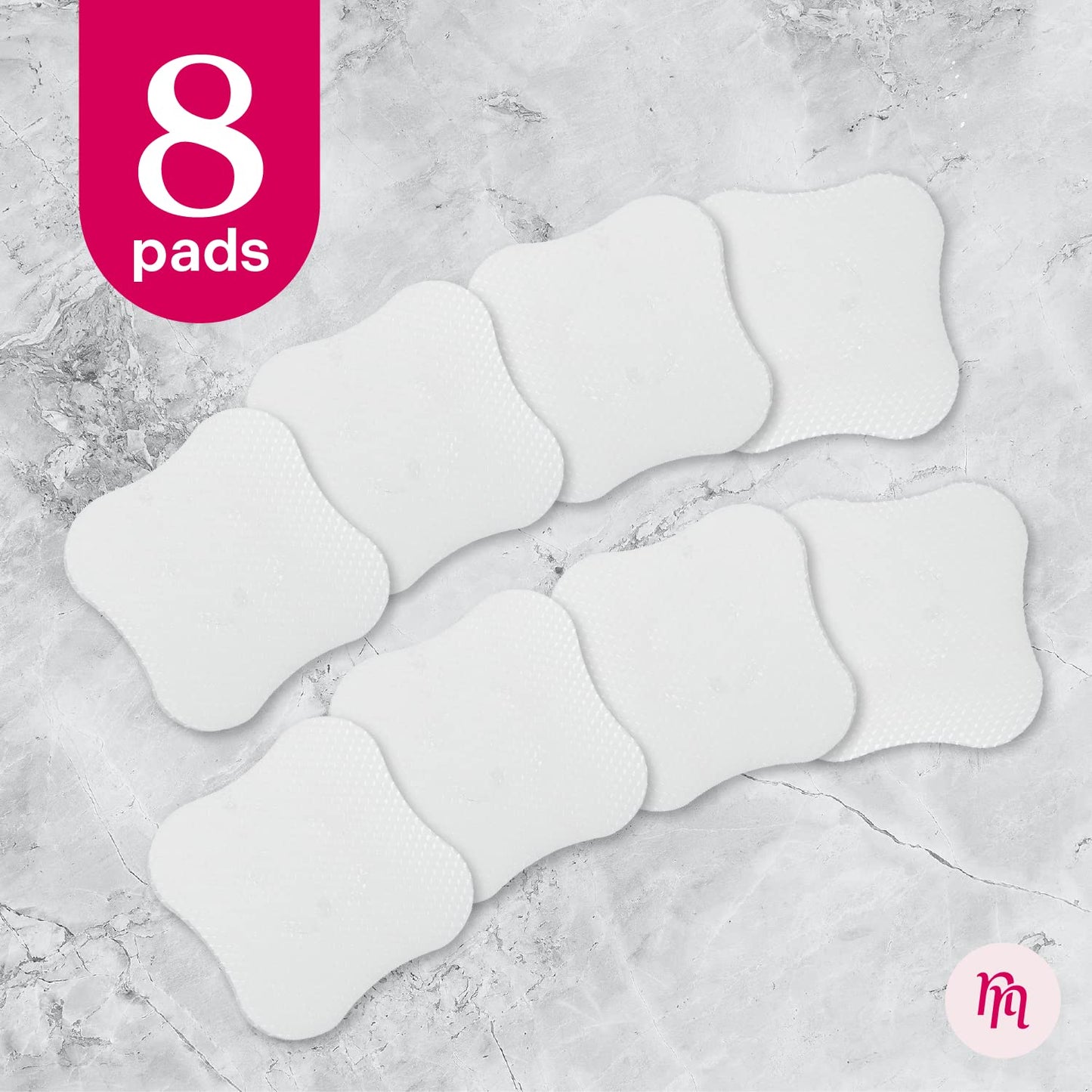 [8 Pads] Hydrogel Pads For Breastfeeding Soreness Support - Immediate Relief Nipple Gel Soothing Pads - Easy Apply Gel Nipple Pa