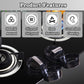 Stove Knob Safety Covers, Gas Stove Knob Locks With Adhesive Universal Size Oven Knob Covers For Child Safety Gas Stove Knob Cov