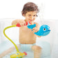 Yookidoo Baby Bath Toy (Ages 1-3)- Submarine Spray Whale With Hand Pump and Hose - Mold Free Battery Operated Toddler Water Toy