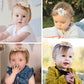Vobobe Baby Girl Nylon Headbands Infant Flower Elastic Hair Band Bows Wraps For Newborn Toddler Hair Accessories Pack Of 3 (C-Be
