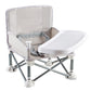 Portable Baby Chair with Removable Tray - Folding Booster Seat for Toddlers 6 Months to 3 Years, Lightweight Travel Highchair fo