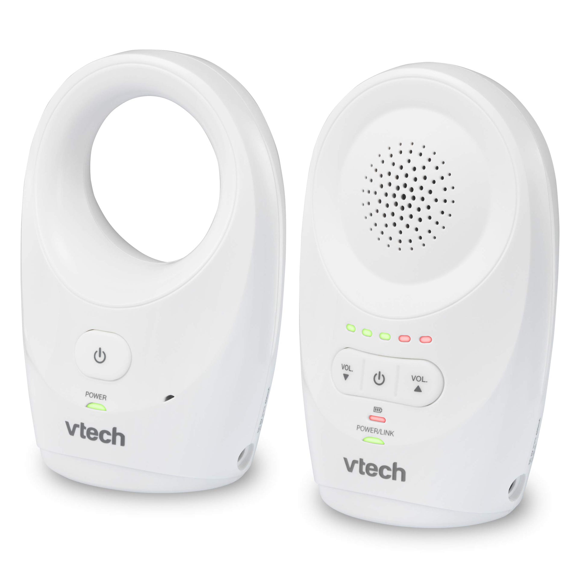 Vtech Dm1111, Enhanced Range Digital Audio Baby Monitor, 1 Parent Unit, White