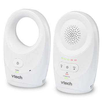 Vtech Dm1111, Enhanced Range Digital Audio Baby Monitor, 1 Parent Unit, White