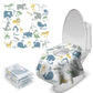 Toilet Seat Covers Disposable, 20 Pcs Extra Large Waterproof Toilet Cover For Toddlers Adults, Portable Individually Wrapped Tra