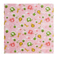 Pookie Plastic Sheet | Rubber Sheet For Babies | Bed Wetting Protector | 012 Months | 90 X 90 Cm (Pink Big Jungle)