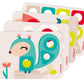 Miniland ECO Nuts & Bolts with Activities - STEM, Geometric, Shapes, Visual Motor Coordination, Highly Resistant