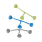 [Boy 3 pack] Snappi Cloth Diaper Fasteners - Replaces Diaper Pins - Use with Cloth Prefolds and Cloth Flats