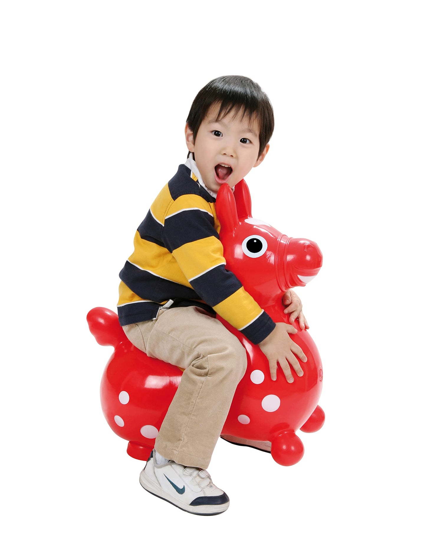 GYMNIC Rody Bounce Horse Red