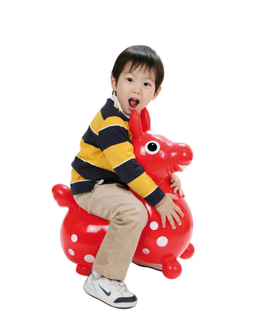 GYMNIC Rody Bounce Horse Red