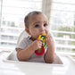 Dr. Browns Learning Loop Baby Teether Ring, Multiple Shapes and Textures, 100% Silicone, BPA-Free, 3m+