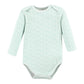 Hudson Baby Unisex Baby Cotton Long-Sleeve Bodysuits, Enchanted Forest Dream, 9-12 Months