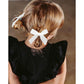 Deeka White Hair Accessories Set - 15 Pieces Uniform Bows, Clips, Headband, And Ties For Little Toddler Girls