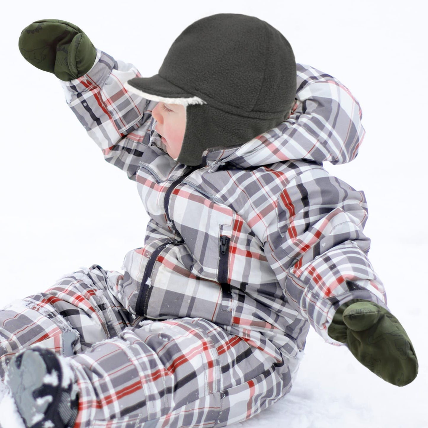 Sarfel Toddler Gloves Ages 2-4 Toddler Waterproof Mittens For Toddler Boys Toddler Mittens Waterproof Toddler Winter Gloves 4T