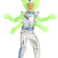 Fun Costumes - Kid's Friendly Alien Costume (Medium, Green)